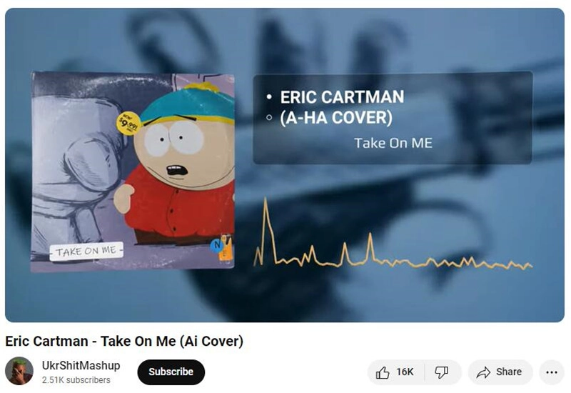 Eric Cartman Song Cover AI