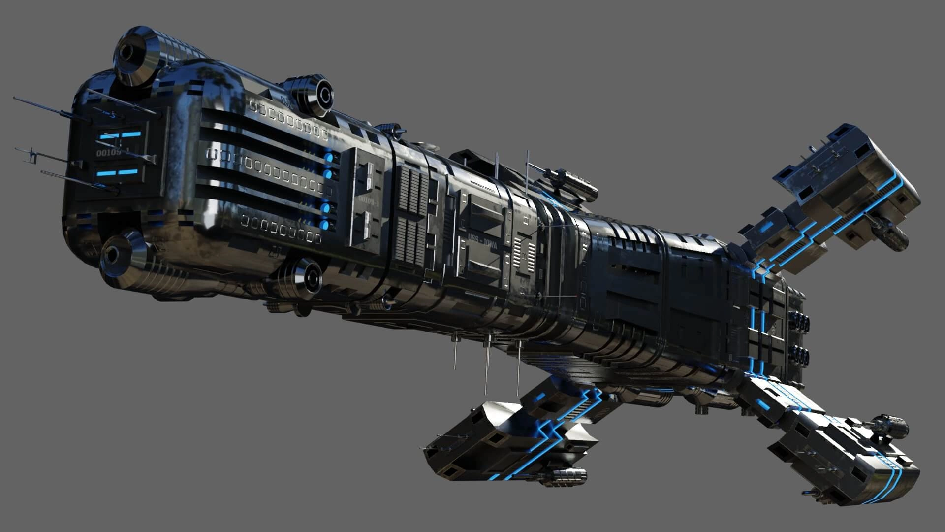 Exploration Vessels Spaceship