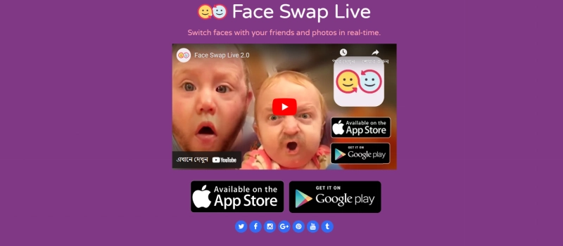 Face Swap Live - Real Time Body Swap AI App for iOS
