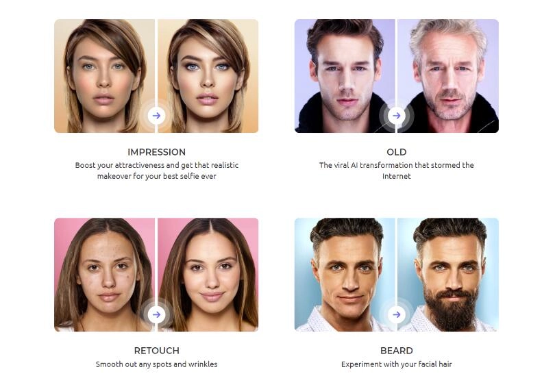 FaceApp AI Smile Generator