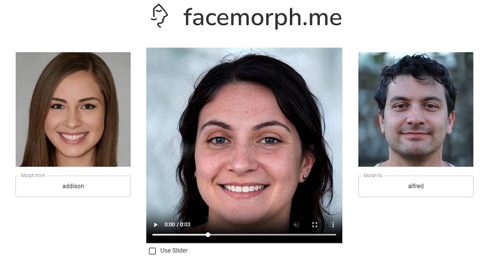 Facemorph.me AI Face Combiner Online