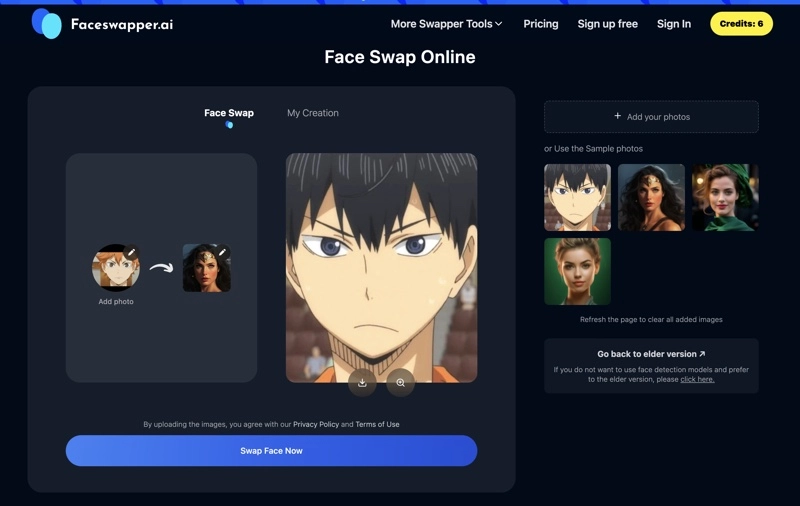 FaceSwapper AI Face Swap