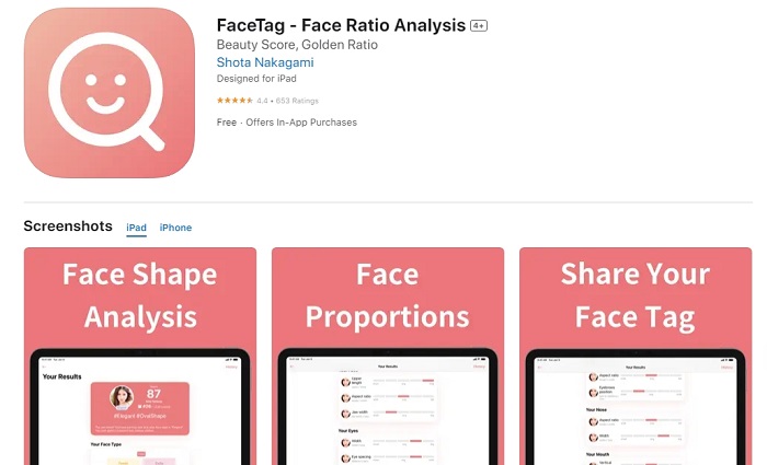Facetag AI Face Rater
