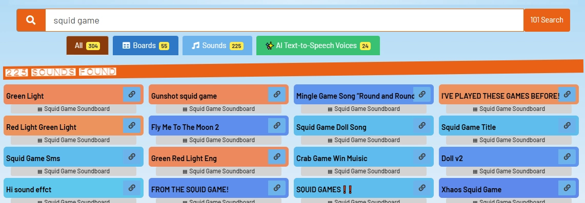 Find Any Squid Game Voice Models