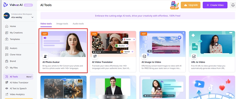 Find the Anime Talking Photo on Vidnoz