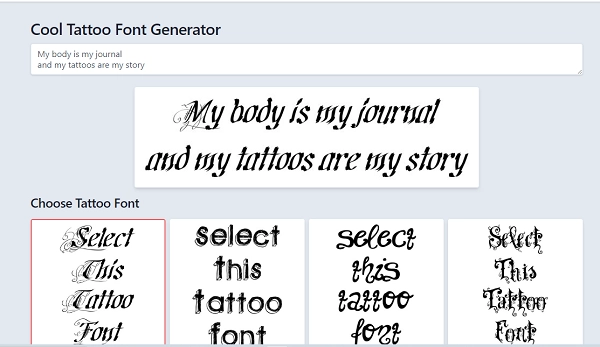 Calligraphy Font Generator: Copy and Paste Calligraphy Fonts | Fotor