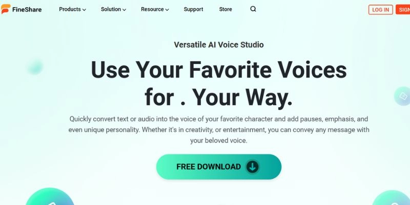 FineShare FineVoice - Santa Voice Generator