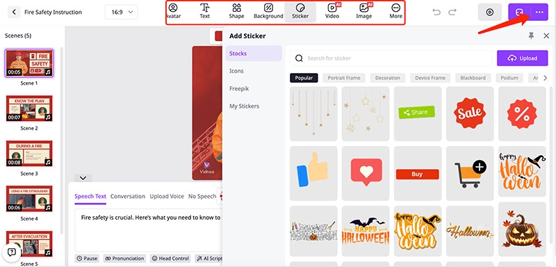 Fire Safety Video Edit Template