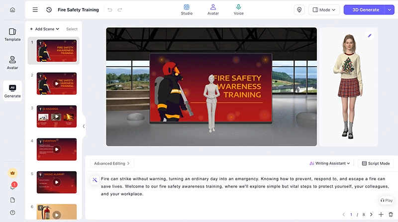 Fire Safety Video Rendora Edit