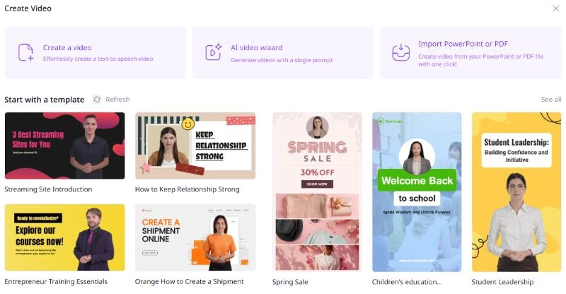 Fliki AI Alternative Vidnoz AI
