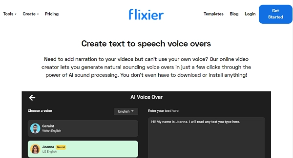 Text to Speech for Youtube Videos - Flixier