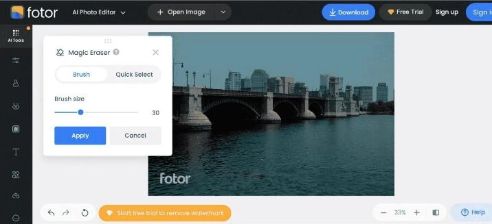 Fotor - Best App to Remove People from Photos 2