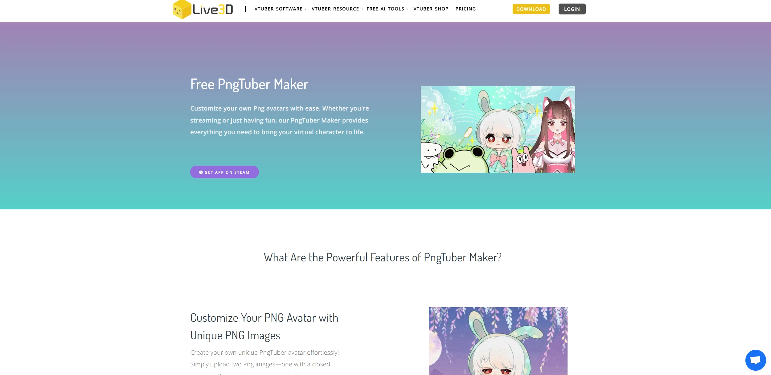 Free PNGTuber Maker Online Live3d