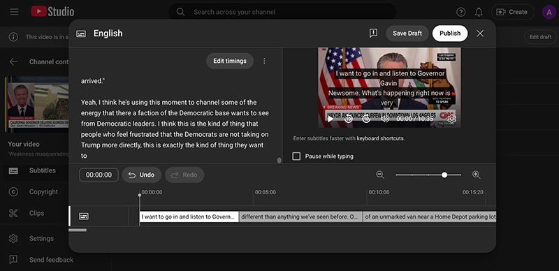 Free Subtitle Generator No Watermark Adjust Subtitles