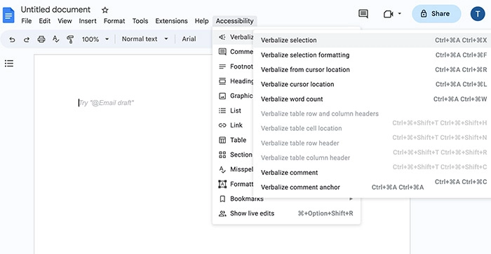 Free Text to Natural Voice Generator - Google Docs