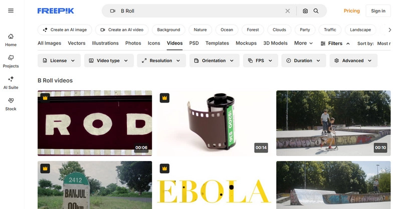 Freepik B-Roll Footage