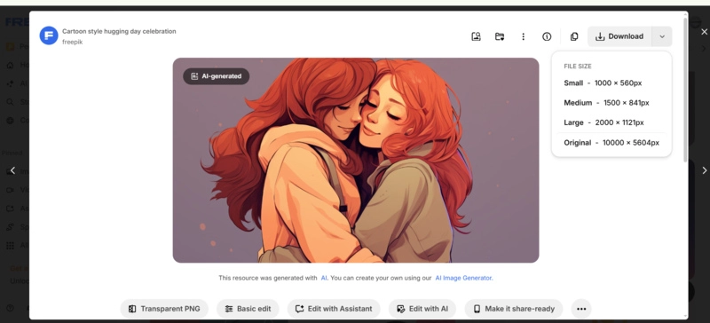 Freepik Free Lesbian Art Tool