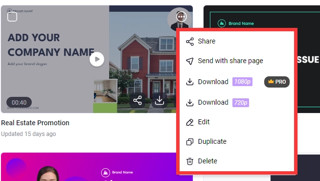 Manage All Your Created AI Videos Simply In My Creations Manage All Your Created AI Videos Simply In My Creations