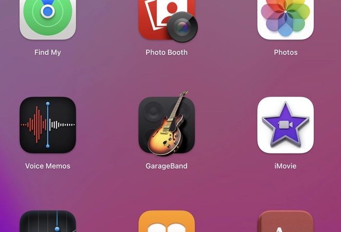 GarageBand on Mac