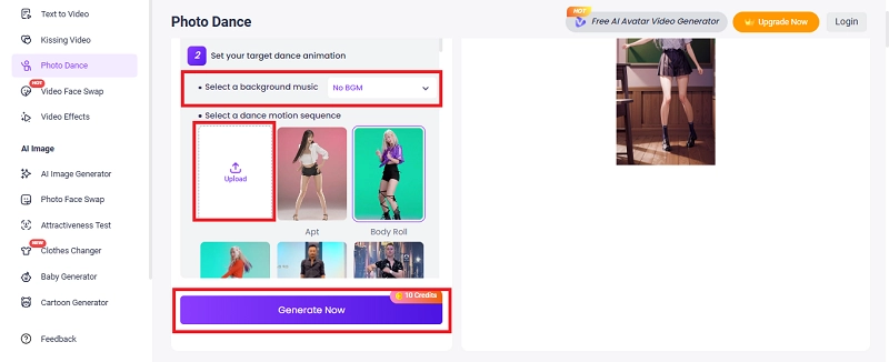Generate AI Jiggle Dance Now