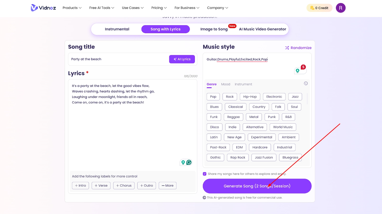 Generate AI Music Free