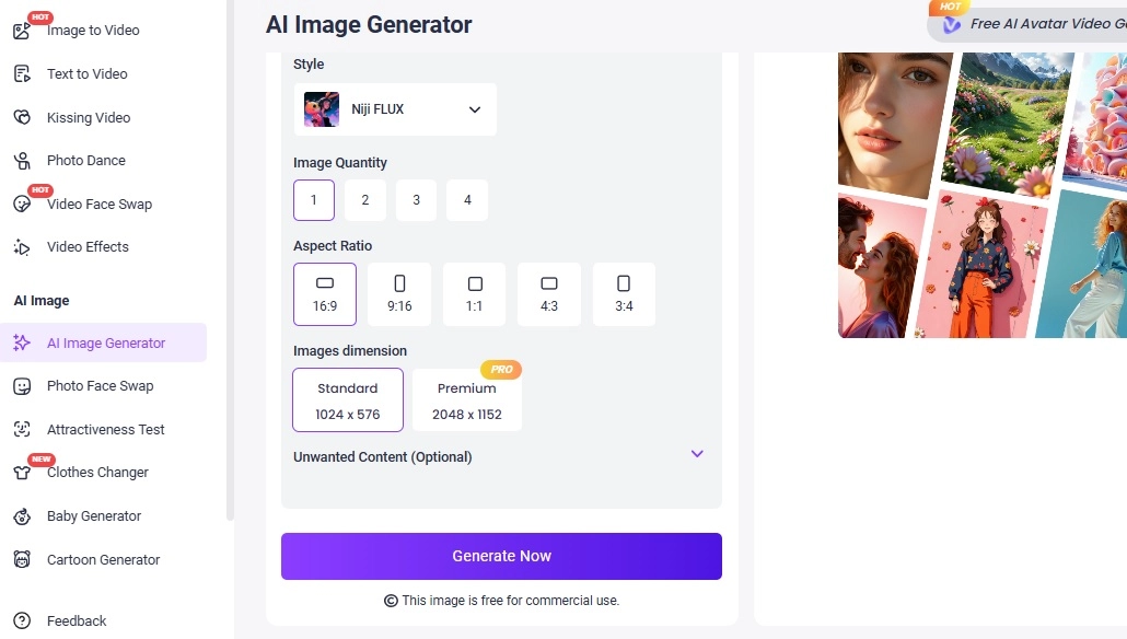 Generate AI Tongue Out Image