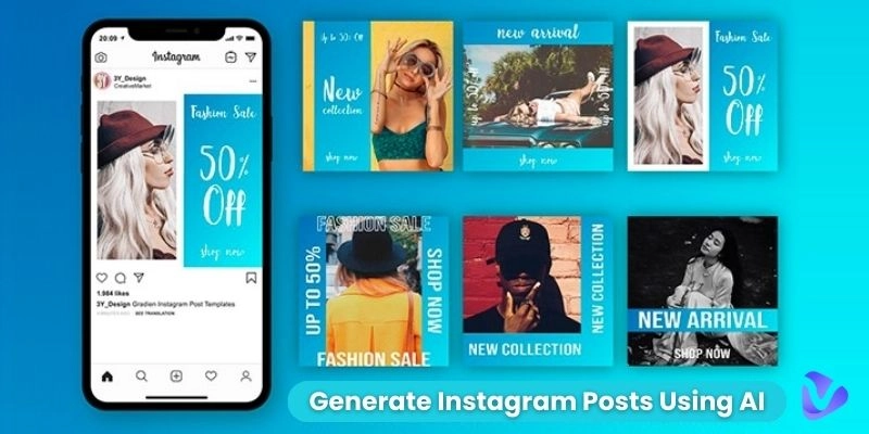 9 Best Tools to Generate Instagram Posts Using AI