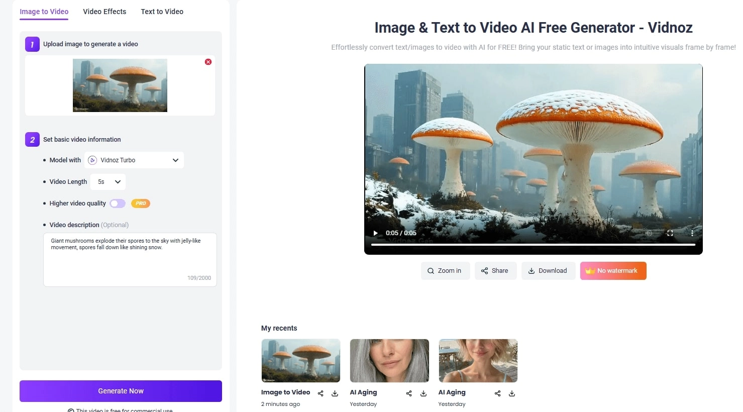 Generated CGI Video from Base Image