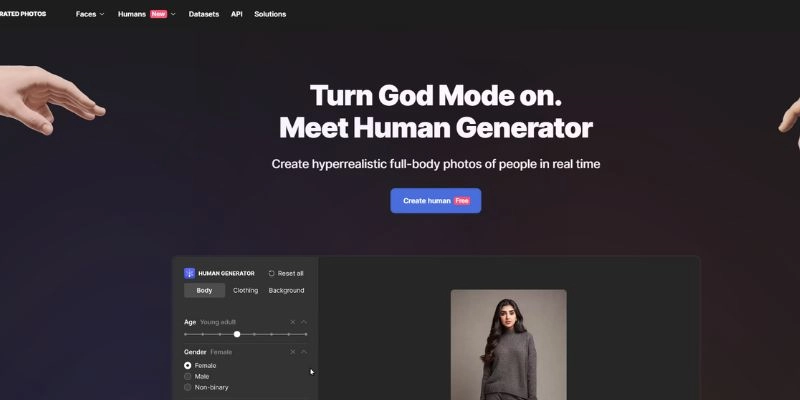 Generated Photos Best AI Body Generator Free