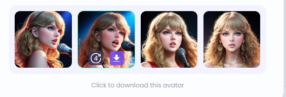 generated taylor swift ai photos