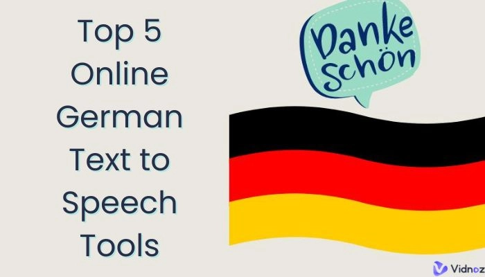 Top 5 AI Voice Generators to Convert German Text to Speech