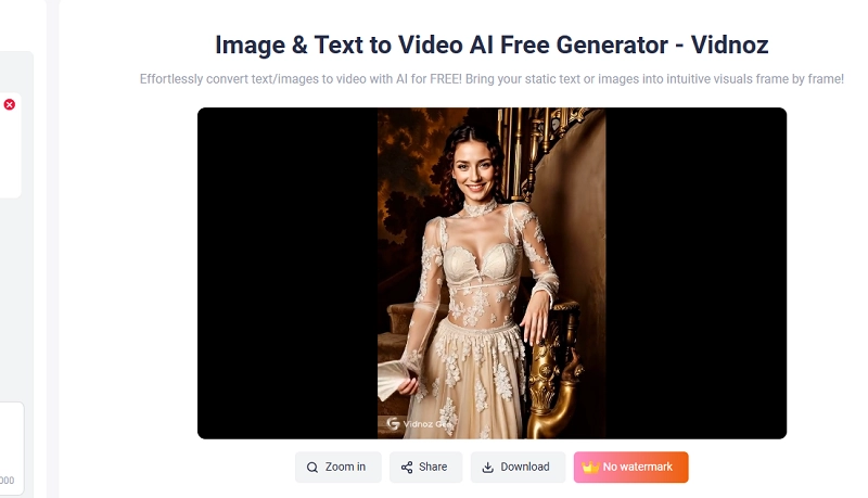 Get the AI Moving Photo