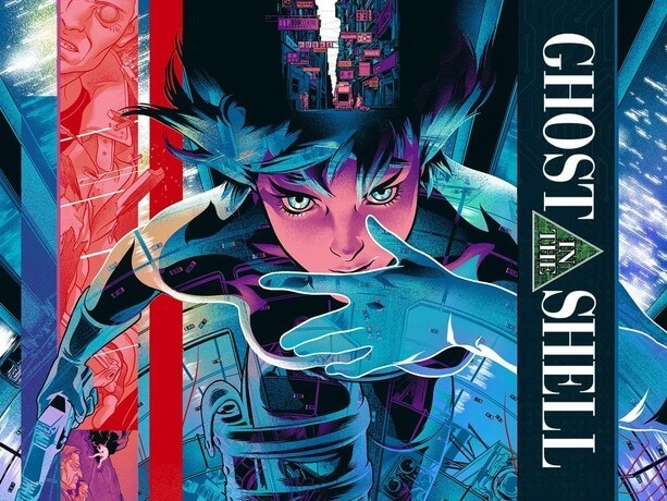 Ghost In The Shell Cyberpunk World In 90s Anime Style