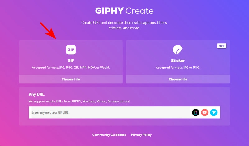 GIPHY GIF Maker