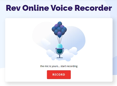 Go to REV Voice Recorder