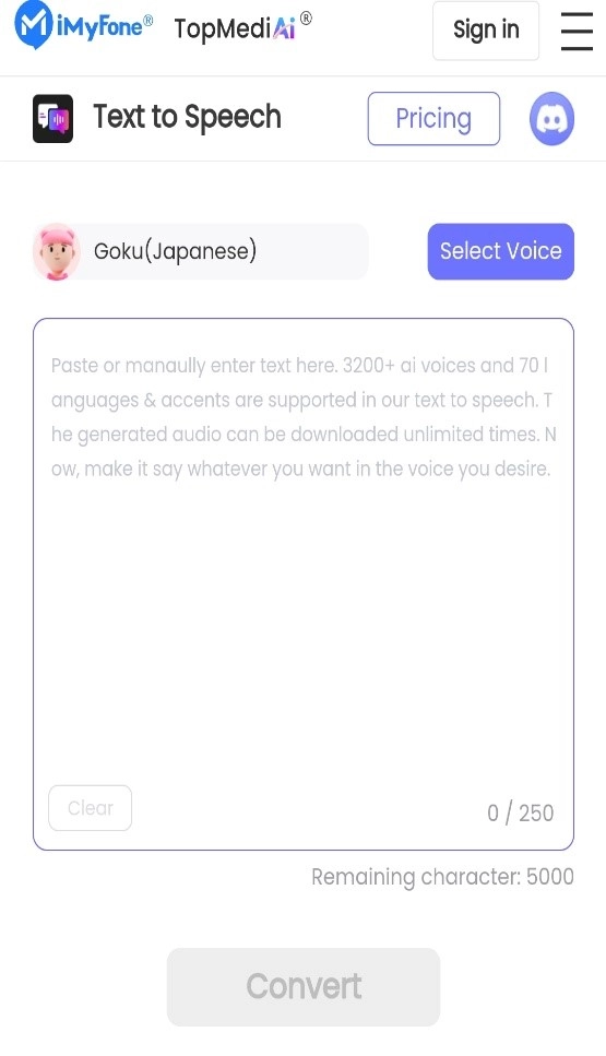 Anime Voice Generator And Text To Speech