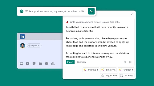 Grammarly AI Best AI Tool for Content Creation