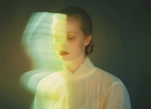 Green Aura of a Person