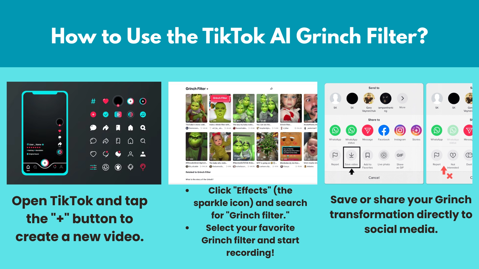 Grinch Filter Tiktok 1