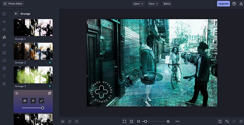 Grunge Effect BeFunky