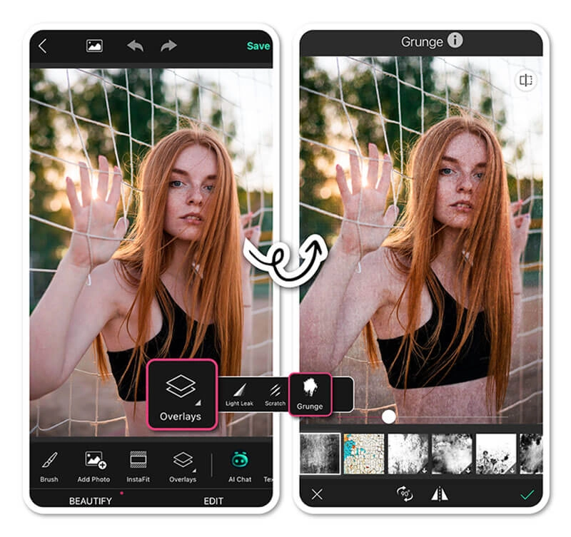 Grunge Effect YouCam