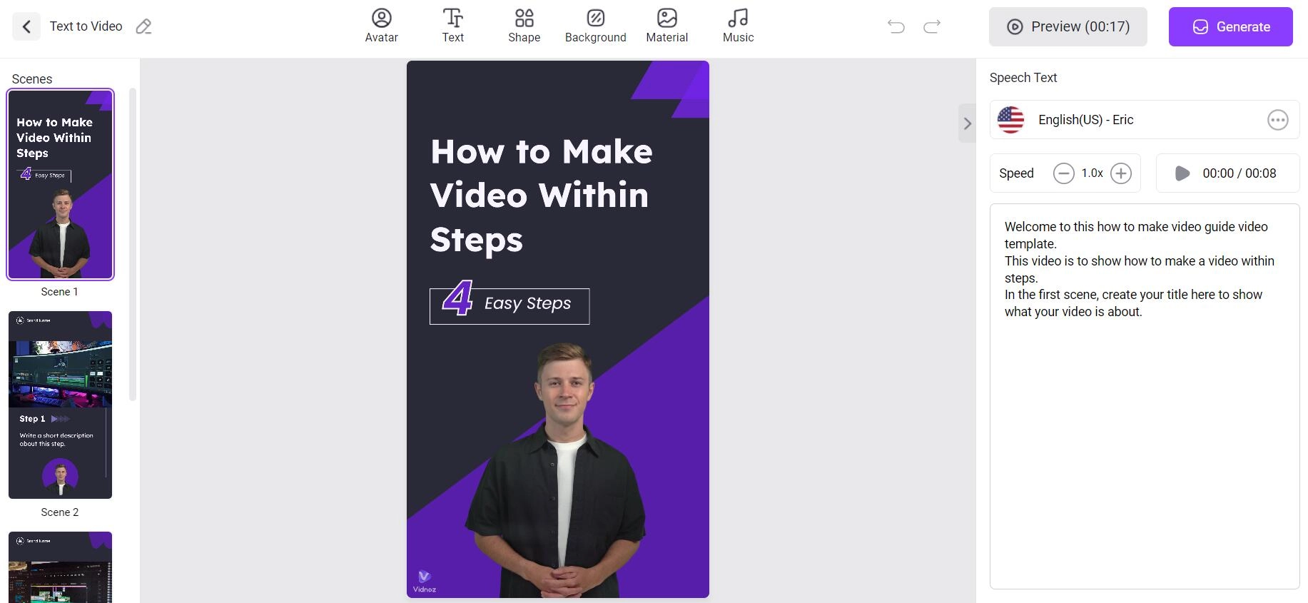 How to Convert Text to Video with AI