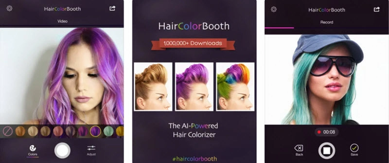 Hair Color Booth Hair Color Changer App