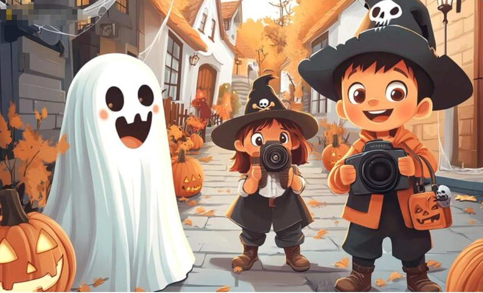 Halloween Photo Editor Cartoon