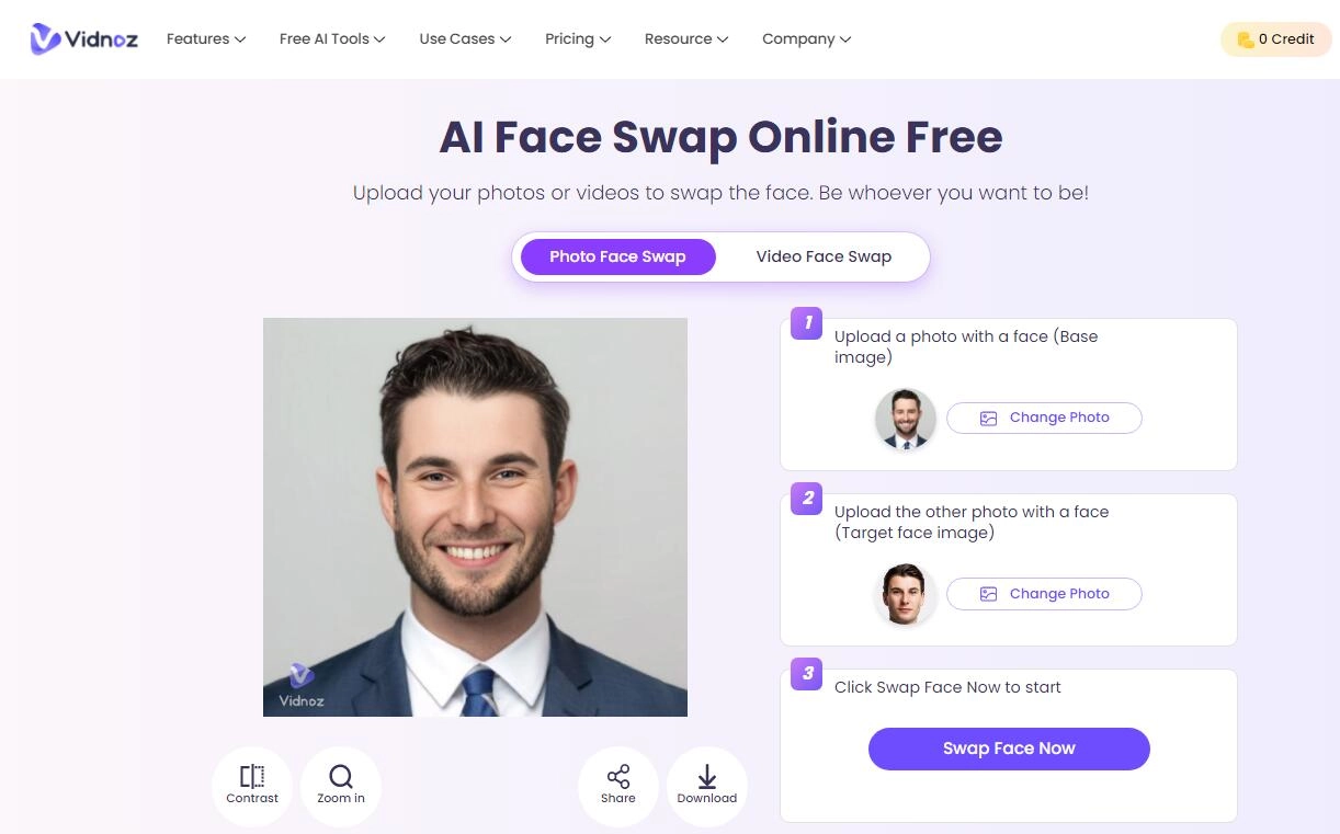 Headshot Face Swap AI