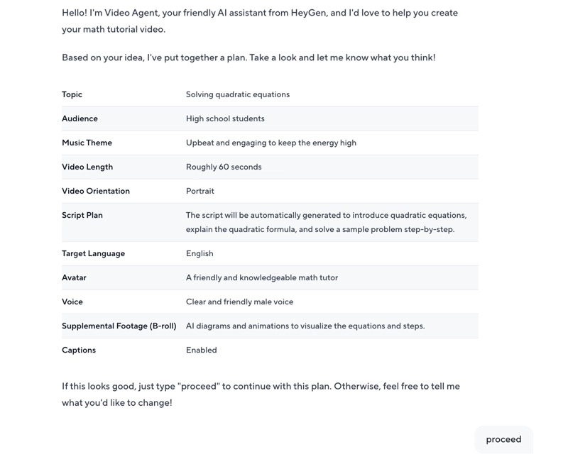 HeyGen AI Video Generation Assistant