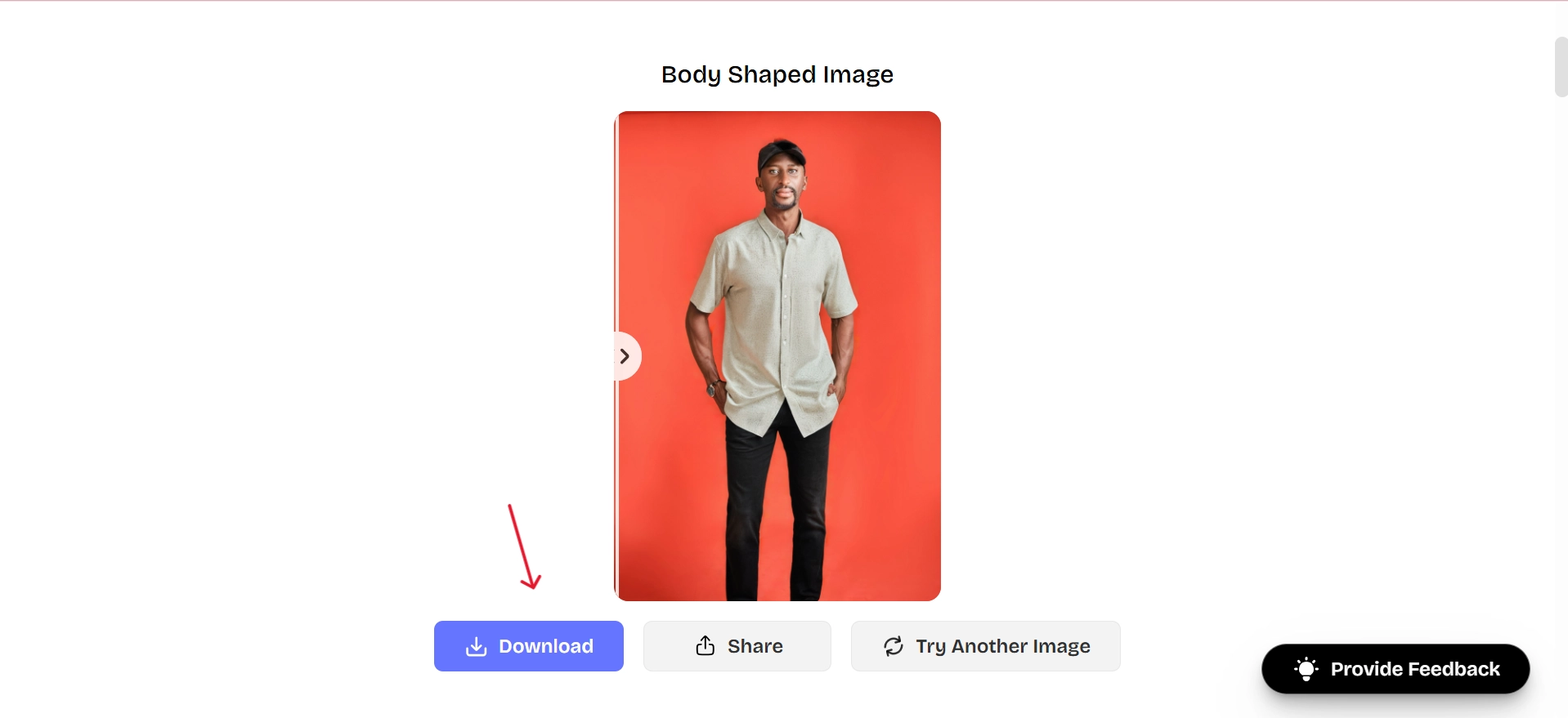 Hit the Download Button to Save it