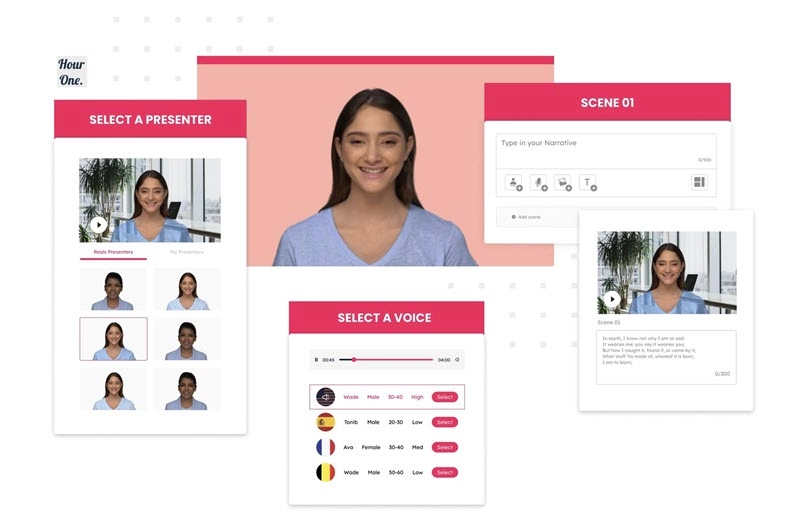 Hour One AI Anchor Generator