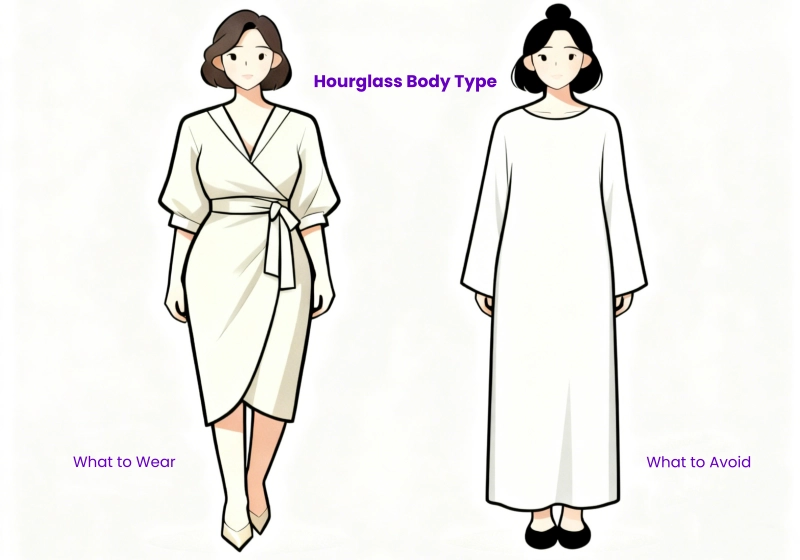 How to Dress for Your Body Type Hourglass