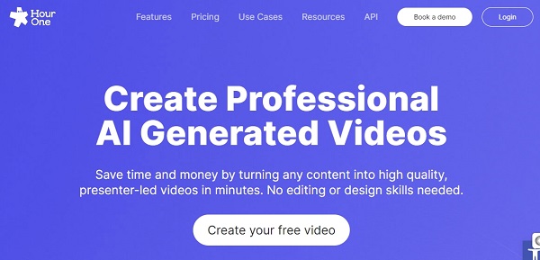 Article to Video - HourOne